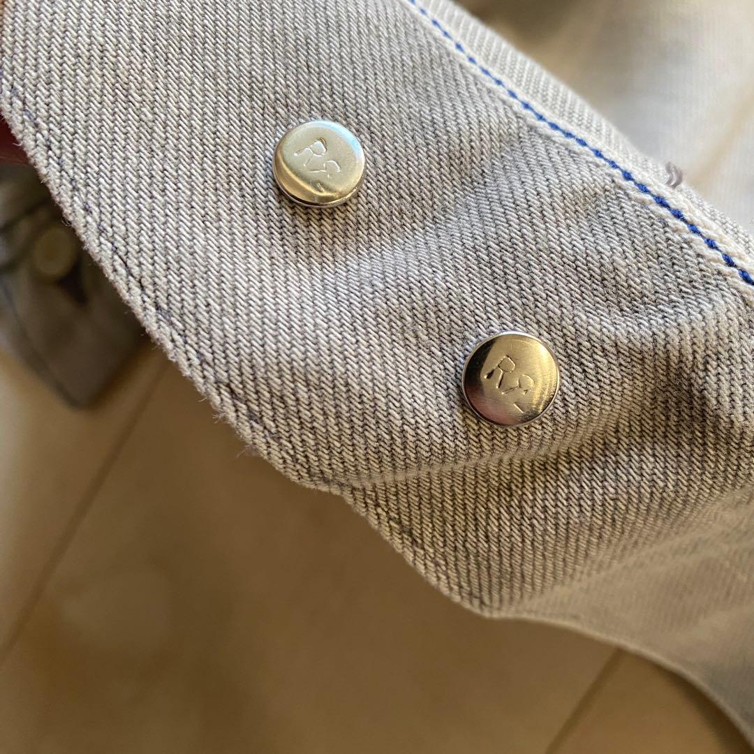 レア RRL ダブルアールエル デニムジャケット Gジャン 刺繍