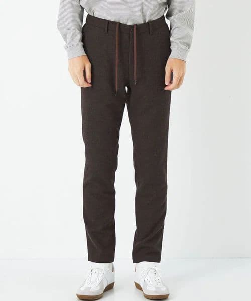 green label relaxing【美品】イージースラックス グレー L
