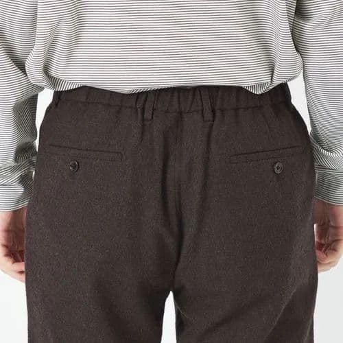 green label relaxing【美品】イージースラックス グレー L