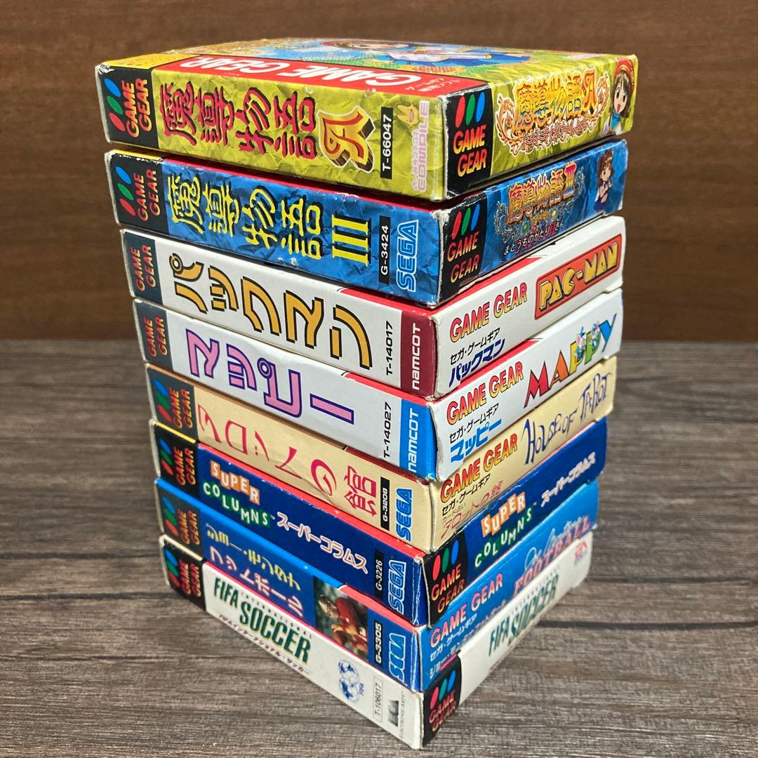 ゲームギア　ソフト　カセット　8本セット