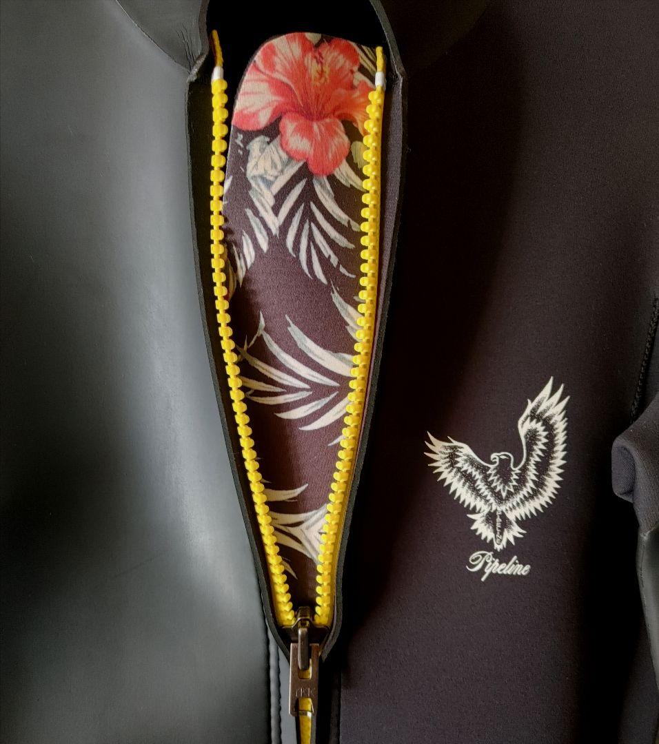 希少 フロントジップ 2mm タッパ―　Pipeline L-C 残り1着