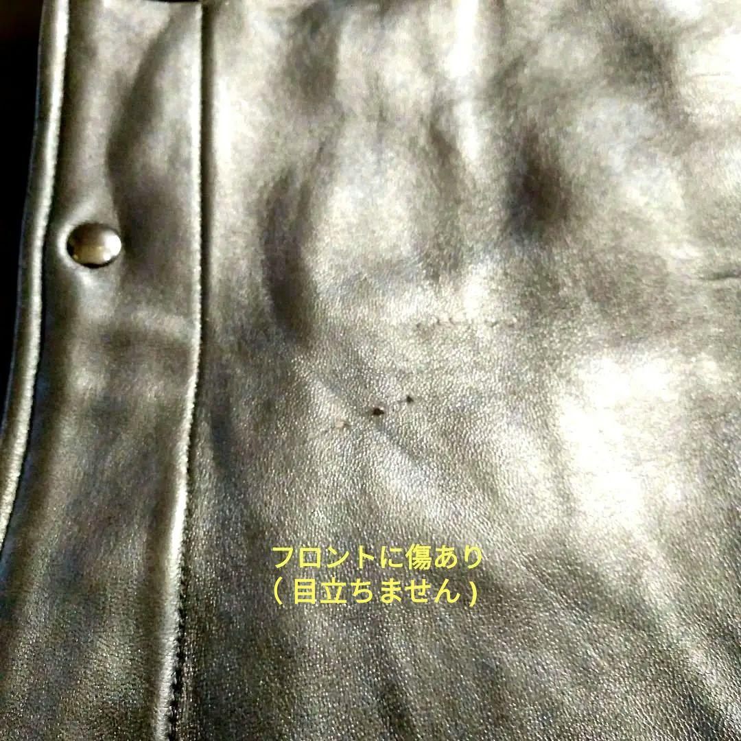 90s Vintage フランス軍 レザージャケット カーコート