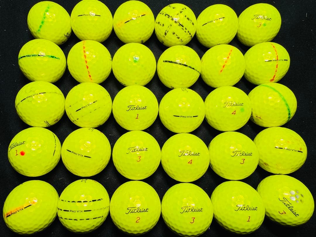 タイトリスト PRO V1X 2025年モデル 30個　　イエロー