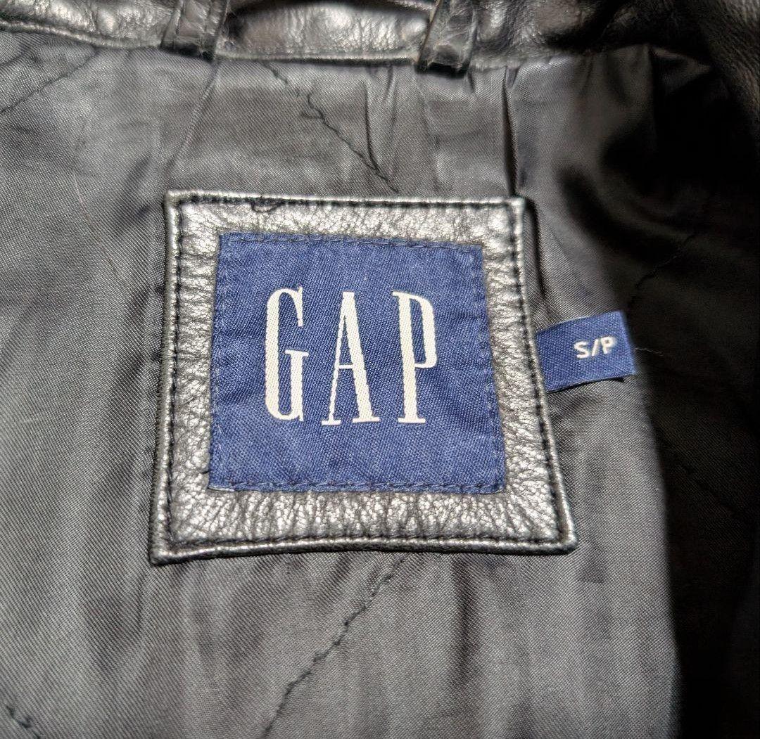 90s old gap レザーカーコート 野村訓市