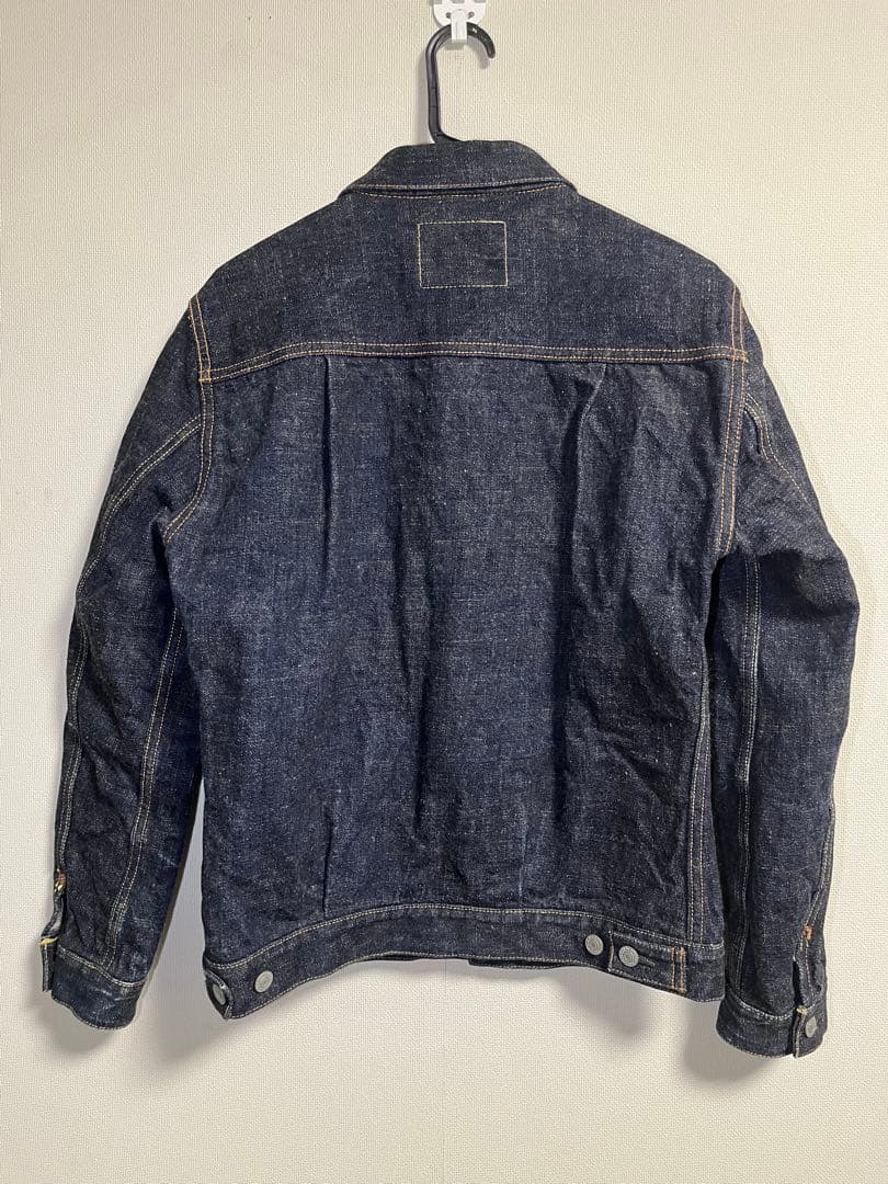 新同品 エイトジー 17oz 2ndタイプ ヘビーオンス デニムジャケット 濃紺