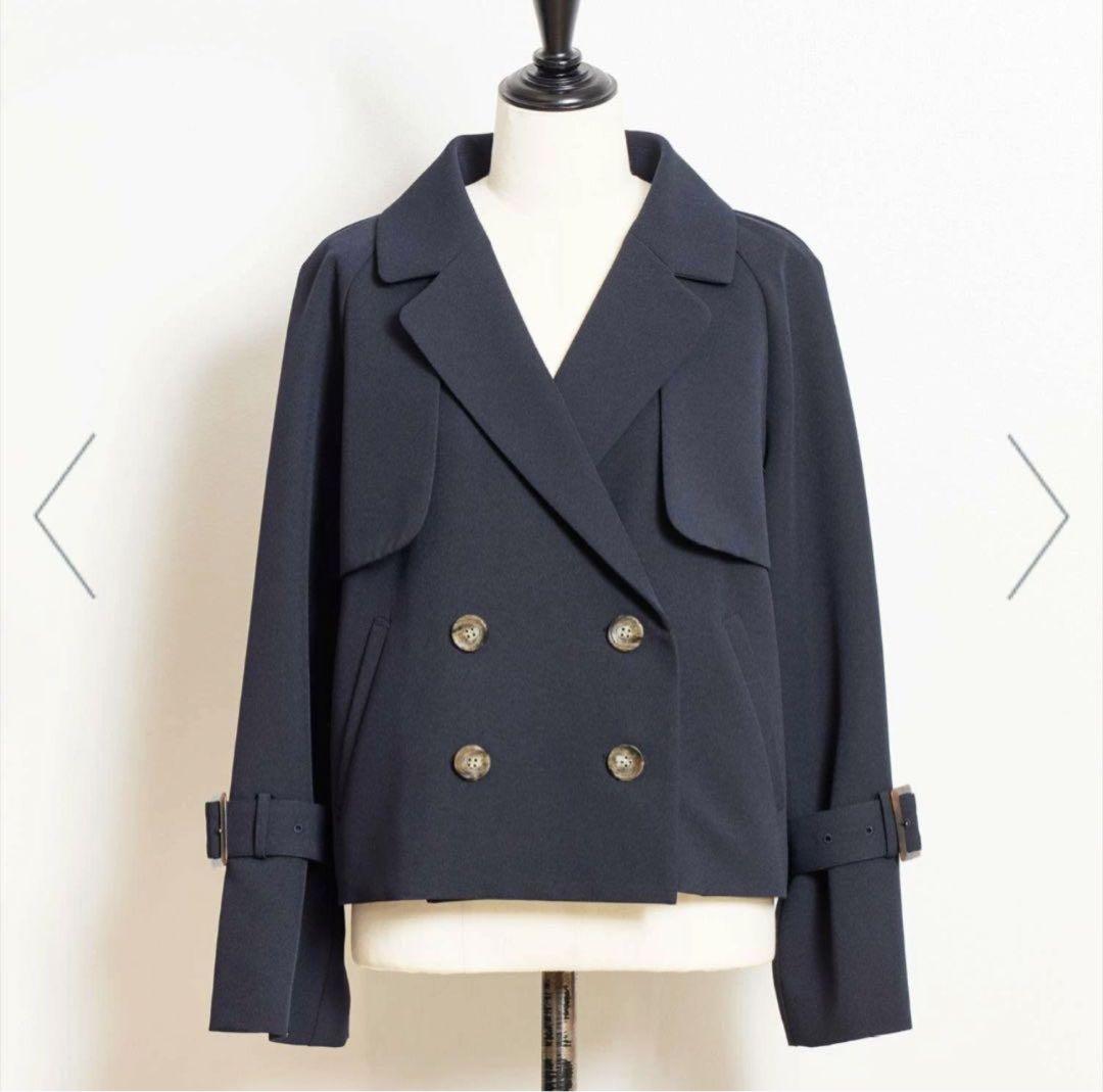 【新品タグ付き】 Noela ショートトレンチコート