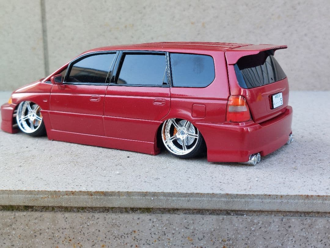プラモ　ホイール　タイヤ　車　アオシマ　シャコタン