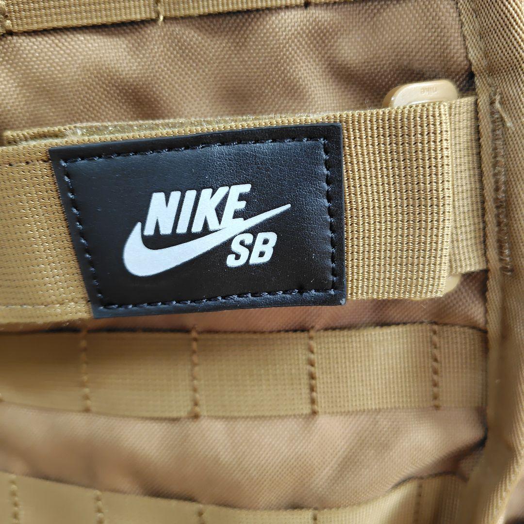 Nike SB　スケートボード バックパック スケボーリュック　ブラウンキャメル