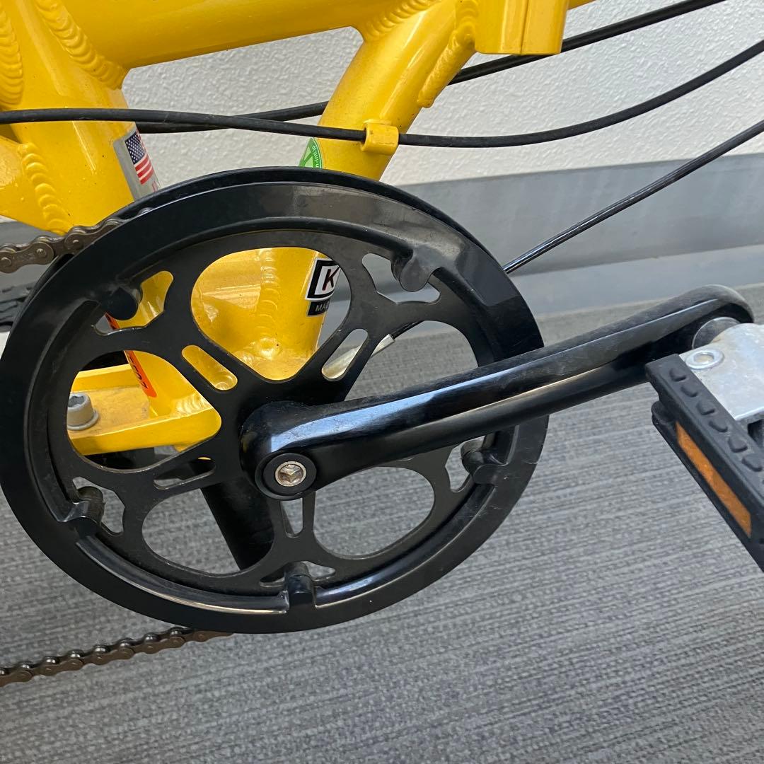 DAHON ダホン VYBE D7 折り畳み自転車 イエロー　おまけ付き