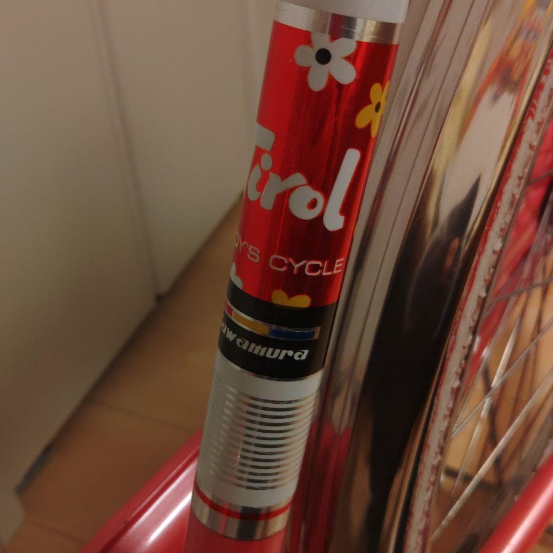 昭和 レトロ カワムラ 自転車 チロル シティサイクル 希少 純正部品多数