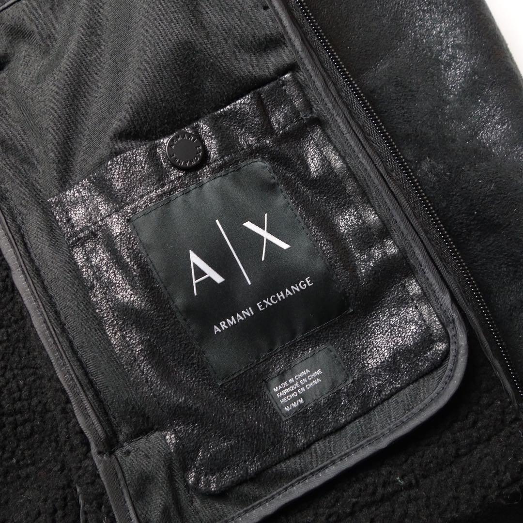 ジャケット・アウター Armani Exchange Fake Suede Mouton Jacket