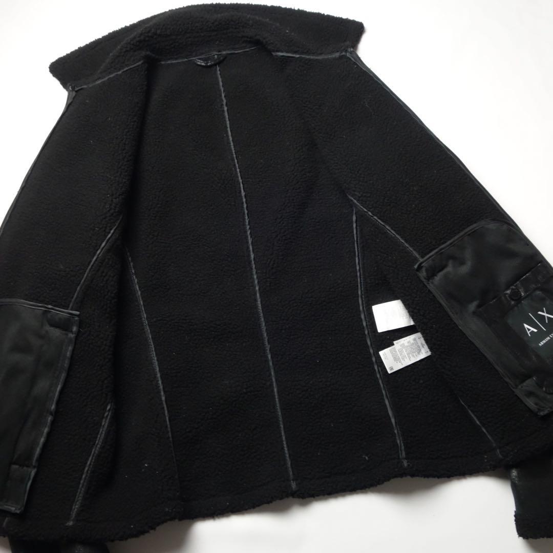 ジャケット・アウター Armani Exchange Fake Suede Mouton Jacket