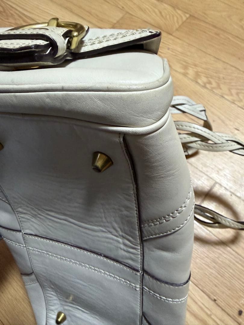 COACH コーチ シグネチャー10048 ミアサッチェル プレーデットレーザー