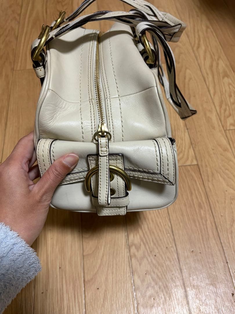 COACH コーチ シグネチャー10048 ミアサッチェル プレーデットレーザー