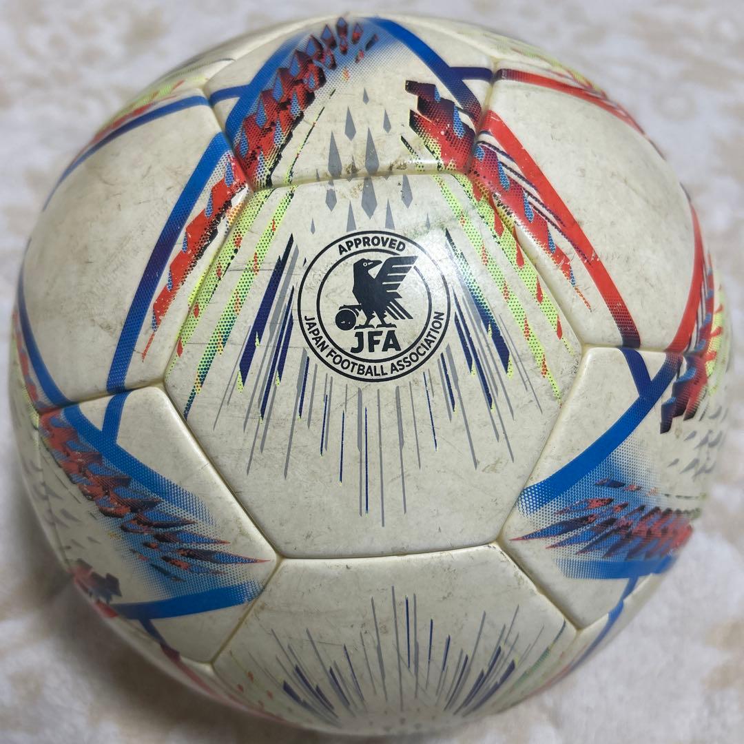 adidas AL RIHLA サッカーボール 2022 5号球 使用あり