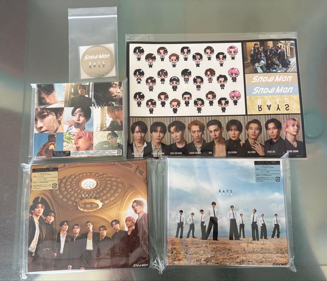  Man「RAYS」Blu-ray 3形態セット