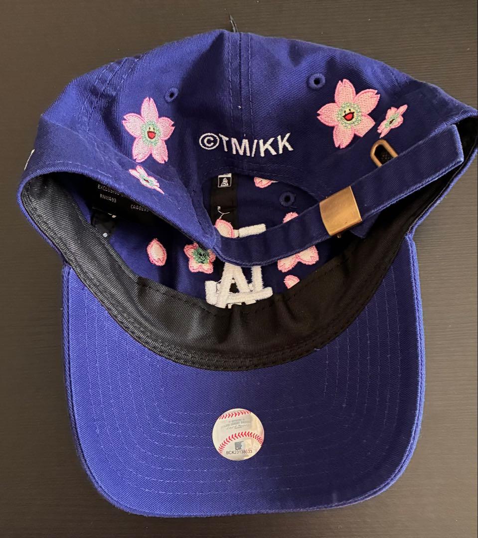 LA ドジャース　村上隆　ネイビーキャップ 桜