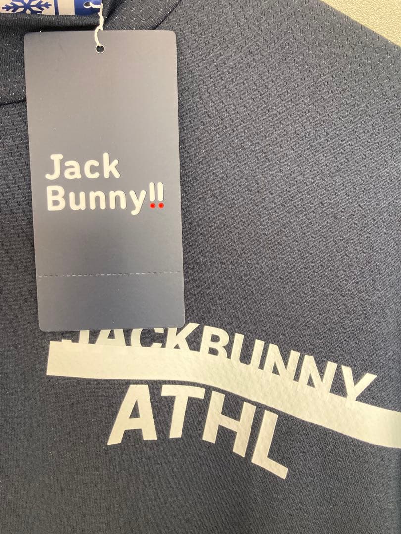 Jack Bunny! ネイビー ゴルフシャツ（未使用新品タグ付き）