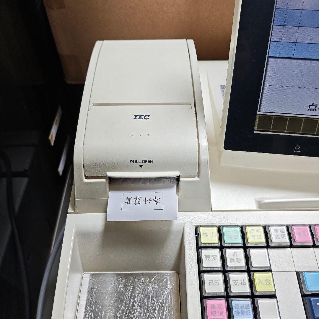 【ルミ】東芝TEC テック POSレジ M-8750 (MM) マスター機