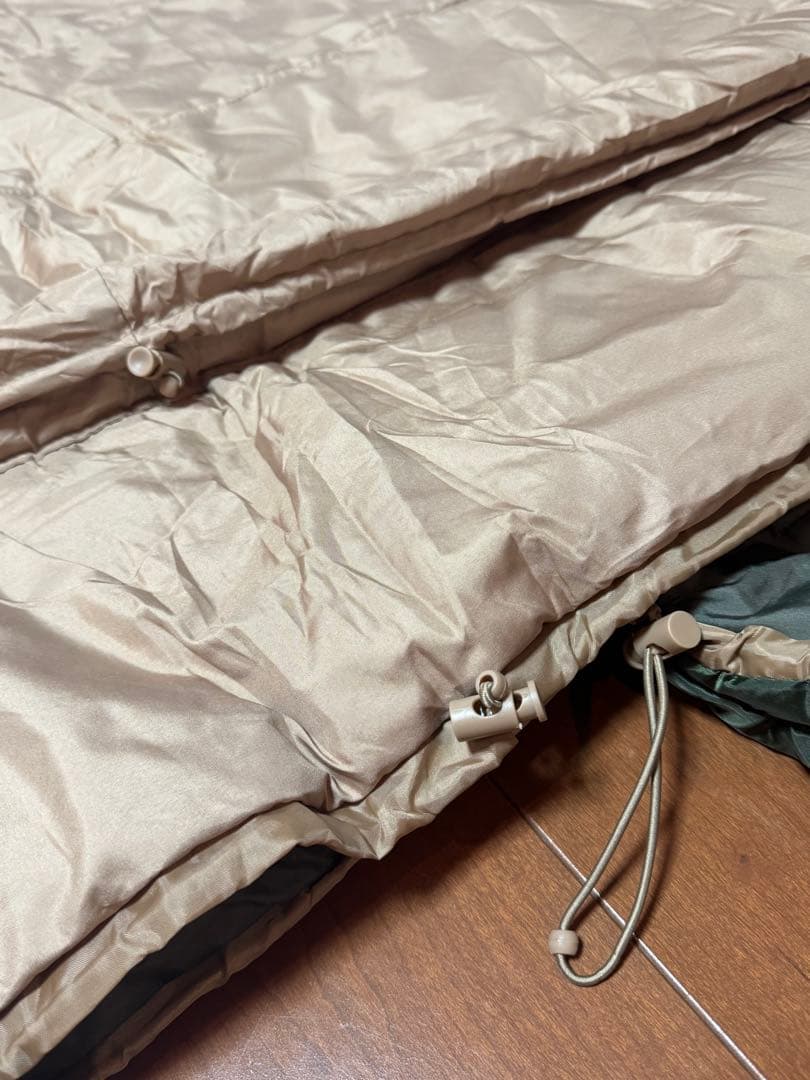 【消毒済】Snugpak(スナグパック）寝袋 2枚組合せ 下限使用温度-17℃