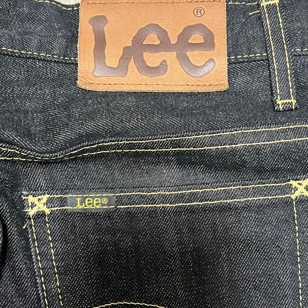 パンツ Lee black flared denim