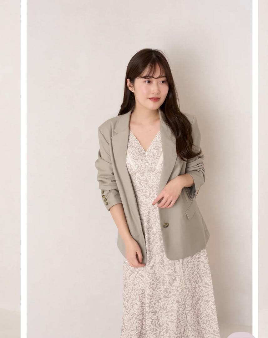 り*ん様 herlipto Lace Trimmed Floral Dress