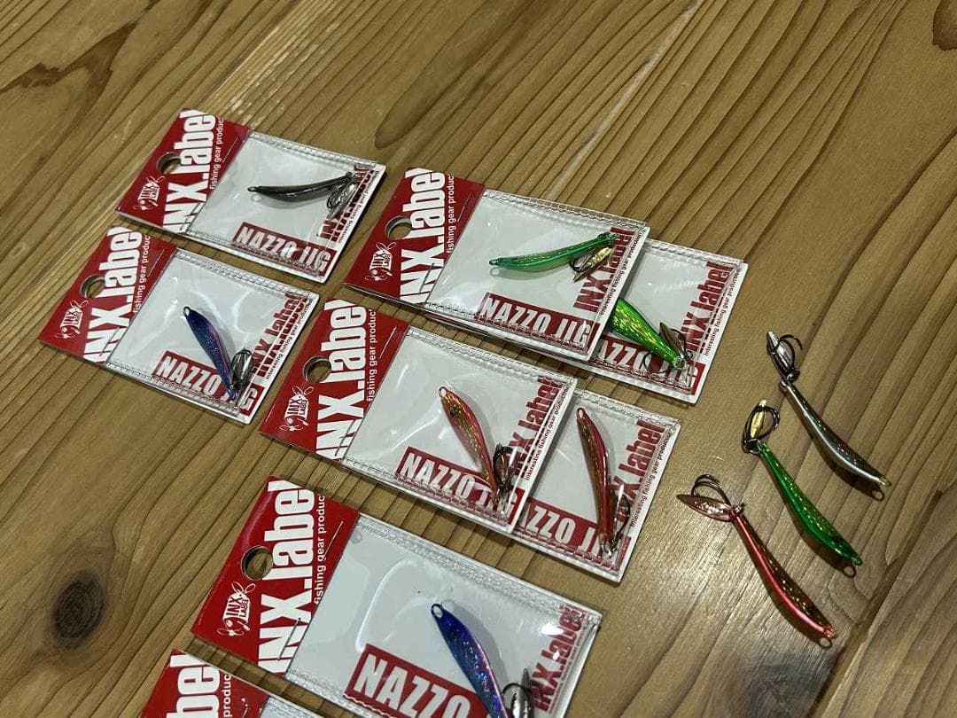 INX.label NAZZO JIG 5.5g 8.0g セット ナッゾジグ