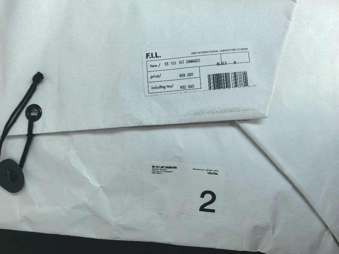 新品未使用 Visvim ss 101JKT DAMAGED デニムジャケット