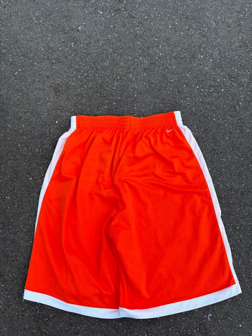 ⭐️激レア00s Nike バスケットボールショートパンツ オレンジ/ホワイト