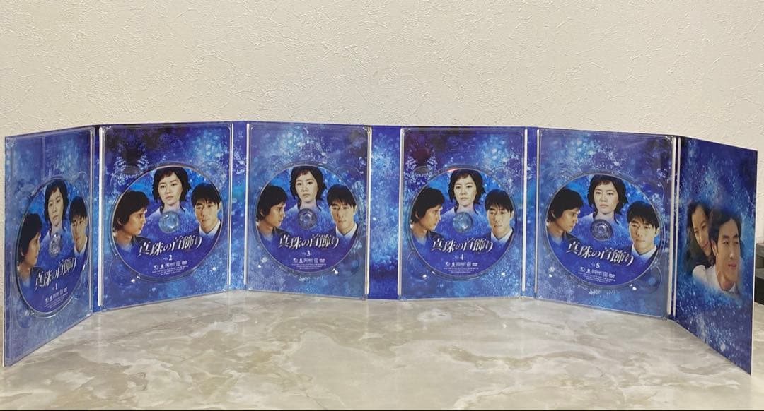 真珠の首飾り 帯付き DVD-BOX1～5 全巻セット 封入特典付き 韓国ドラマ
