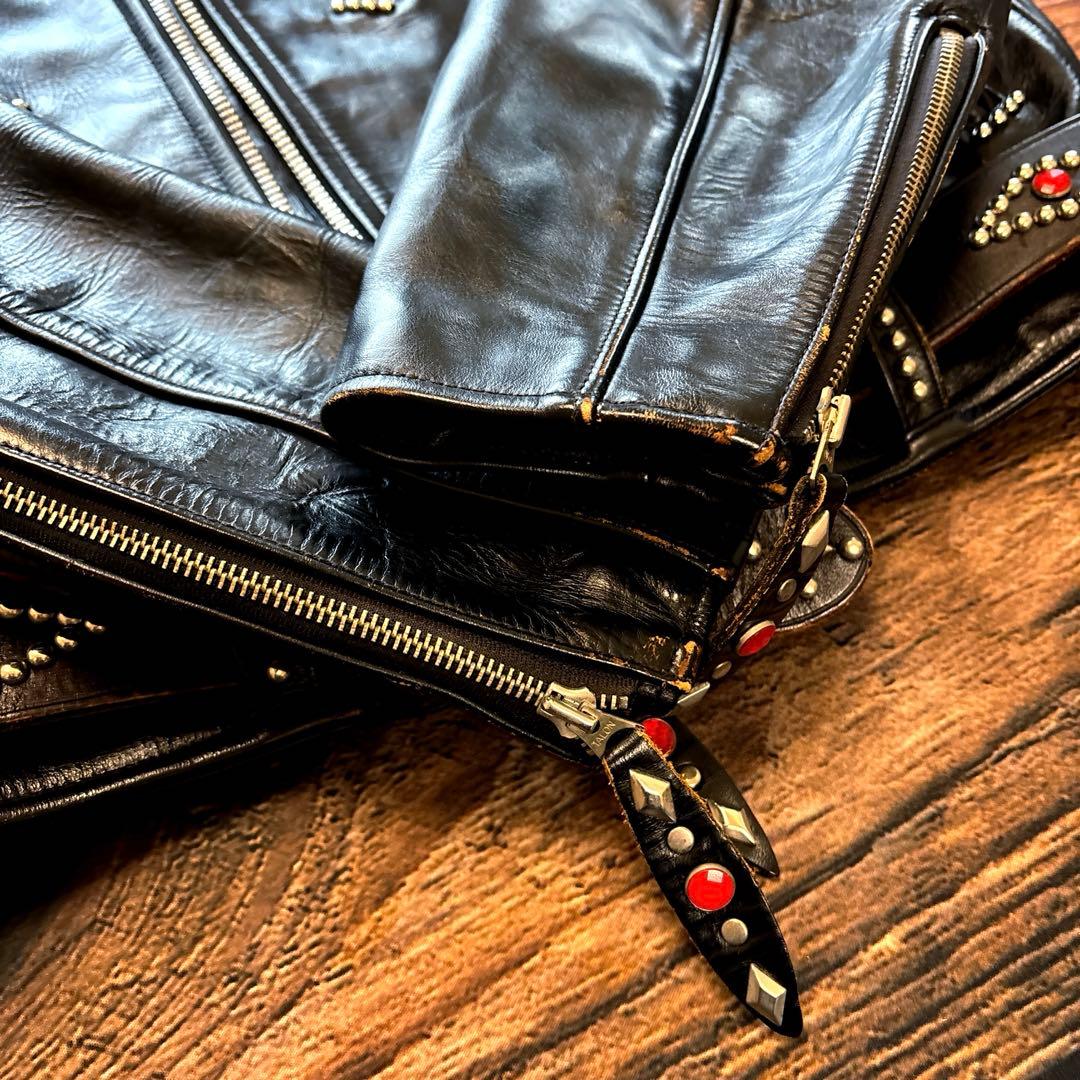 ジャケット・アウター INDIAN MOTORCYCLE / CUSTOM LEATHER JKT