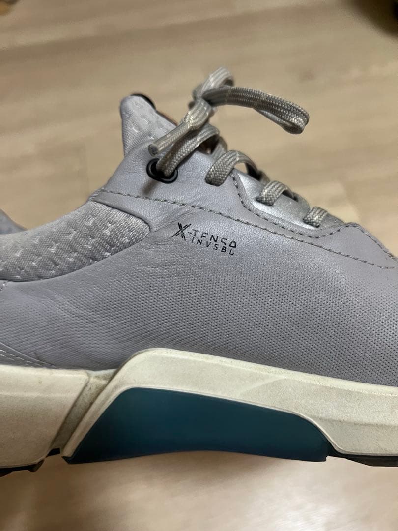 ECCO エコー ゴルフシューズ EU40 25.5cm グレー