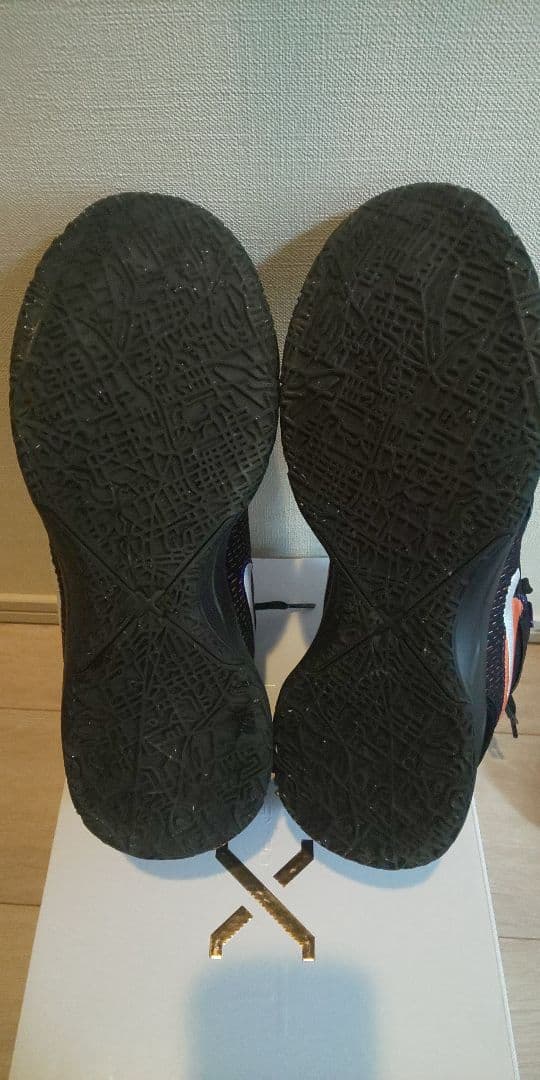 Nike NEXXT バスケットボールシューズ 黒/オレンジ