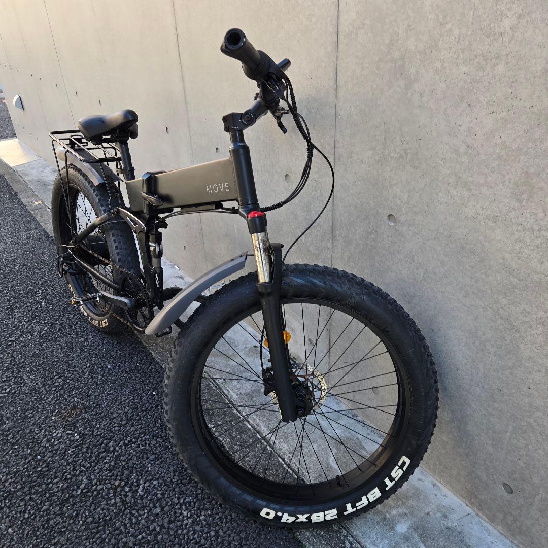 MOVE 電動アシスト自転車 折り畳み式　ファットタイヤ