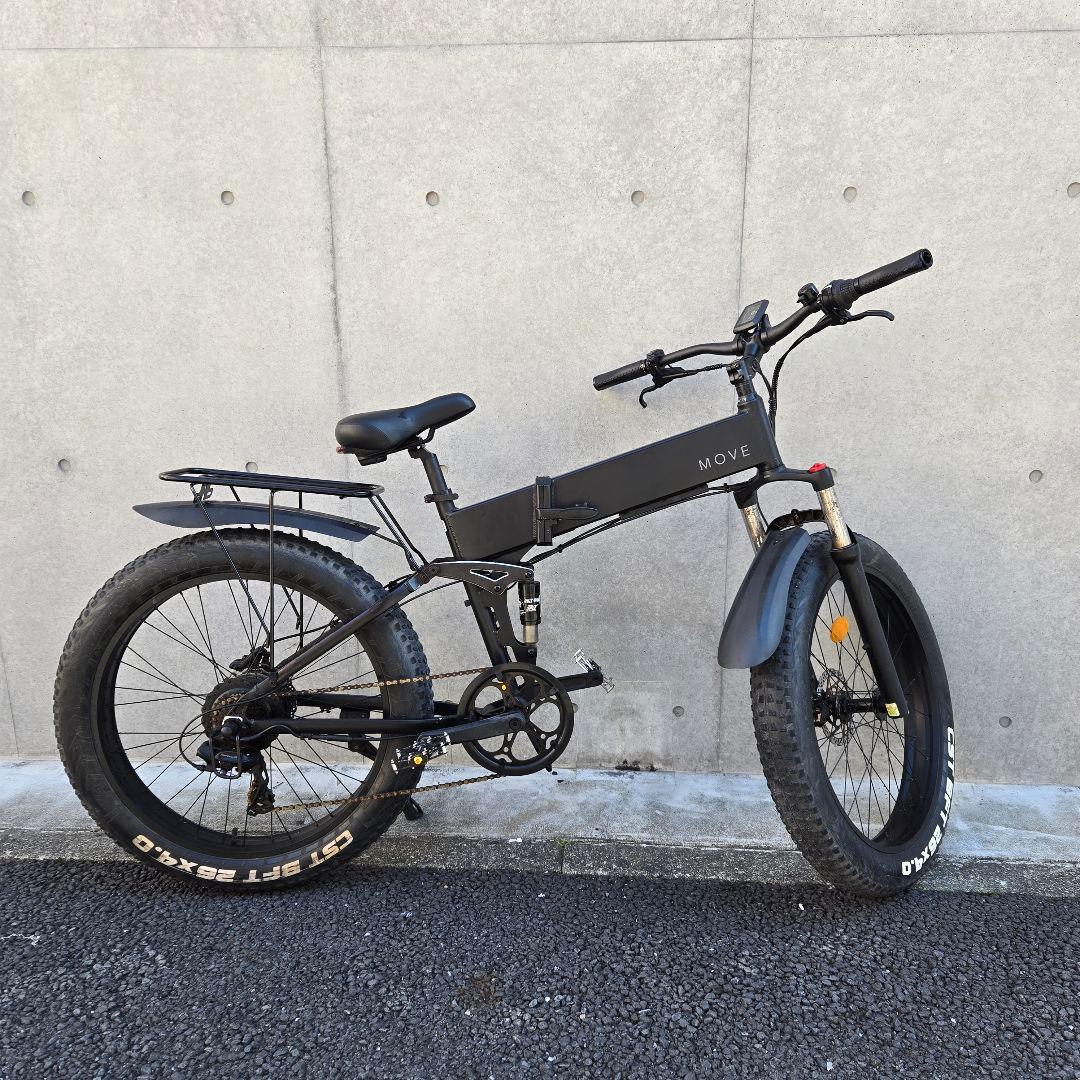 MOVE 電動アシスト自転車 折り畳み式　ファットタイヤ
