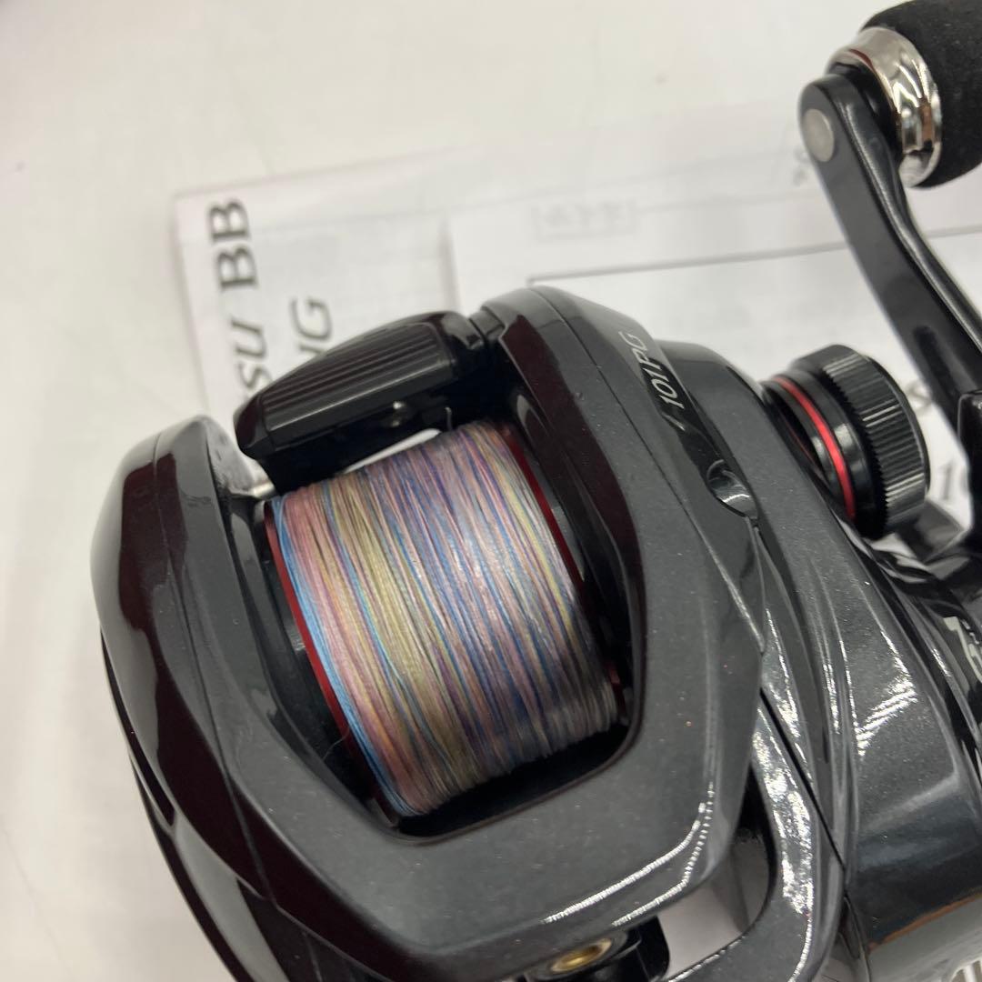 超美品　炎月BB 101PG ベイト 鯛ラバ　左ハンドル　シマノ　リール