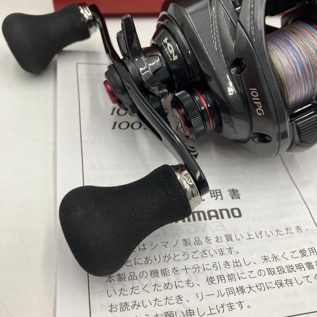 超美品　炎月BB 101PG ベイト 鯛ラバ　左ハンドル　シマノ　リール