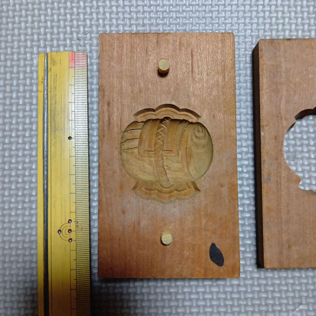こづち型　木製和菓子型