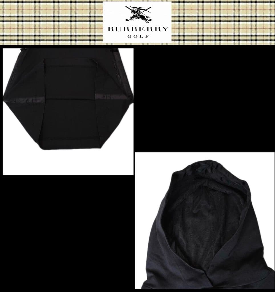 【希少品‼️】バーバリーゴルフ 長袖パーカーワンピース ブラック M