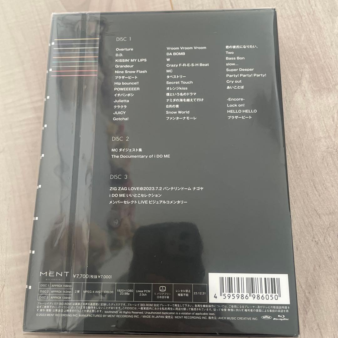  Man ライブBlu-ray i DO ME