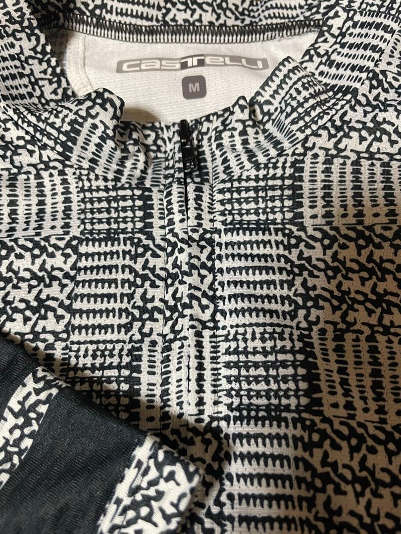 美品★カステリCASTELLI★サイクルジャージ　キャップセット★Ｍ