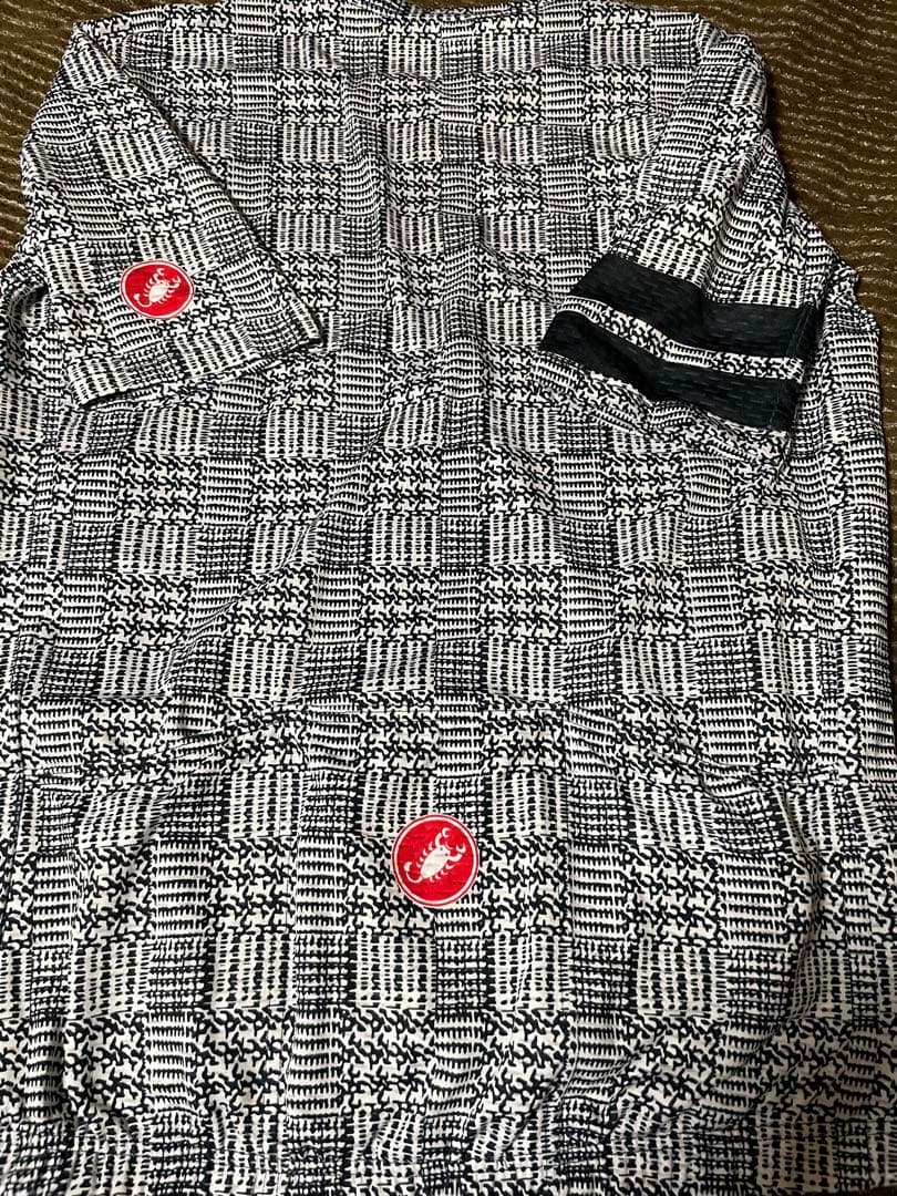 美品★カステリCASTELLI★サイクルジャージ　キャップセット★Ｍ