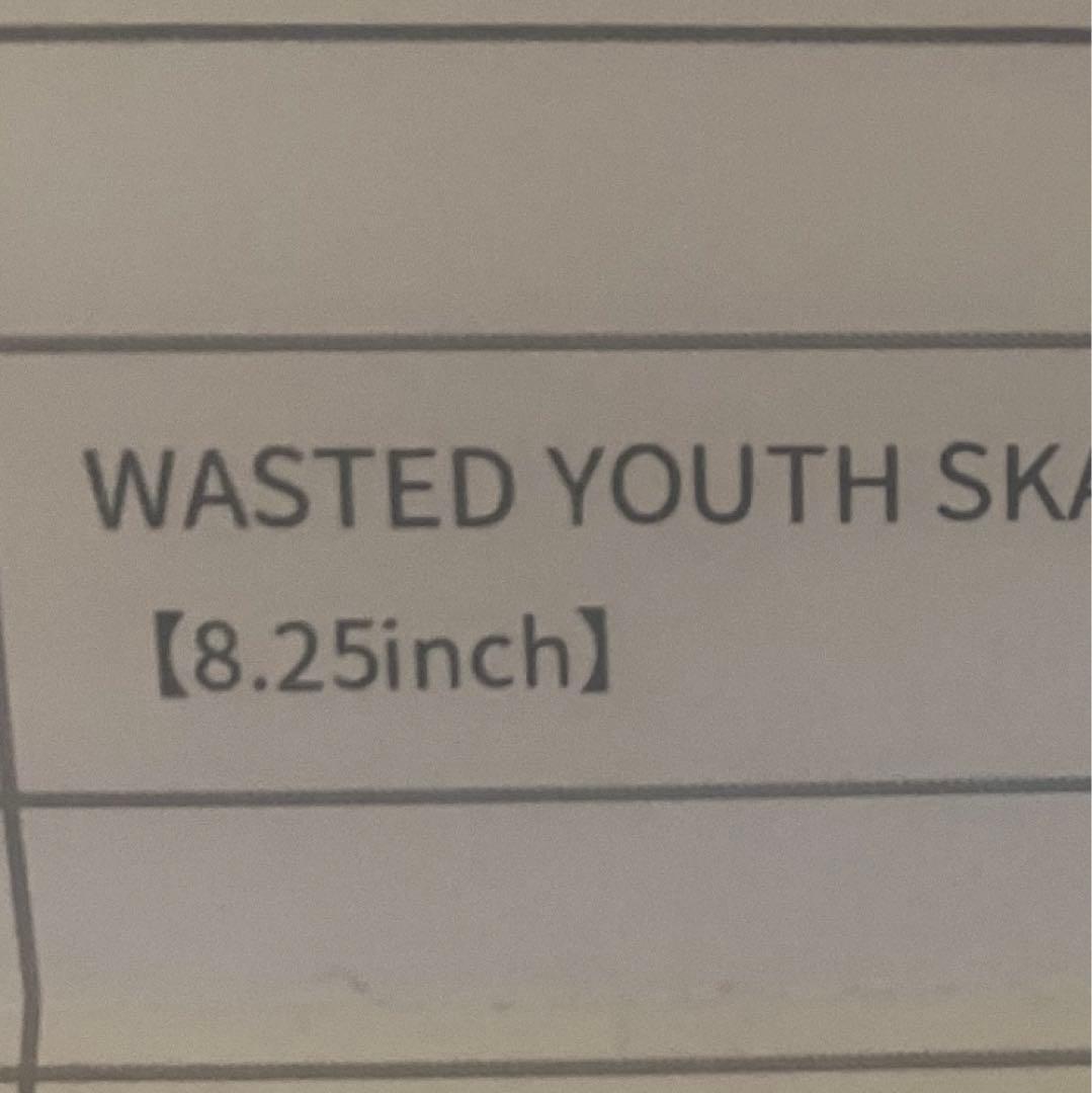 スケートボード WASTED YOUTH Skateboard Deck VERDY