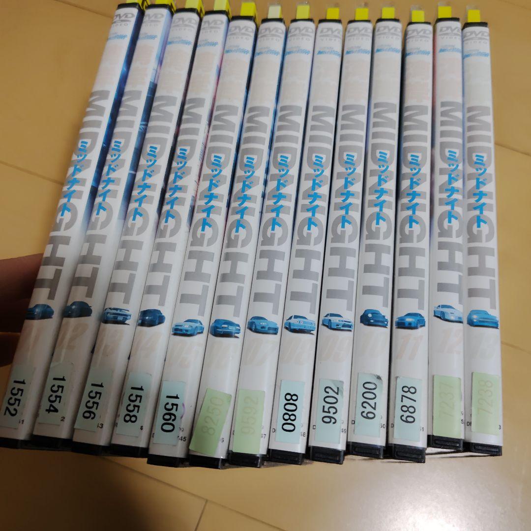 湾岸ミッドナイト DVD 全13巻セット レンタル落ち