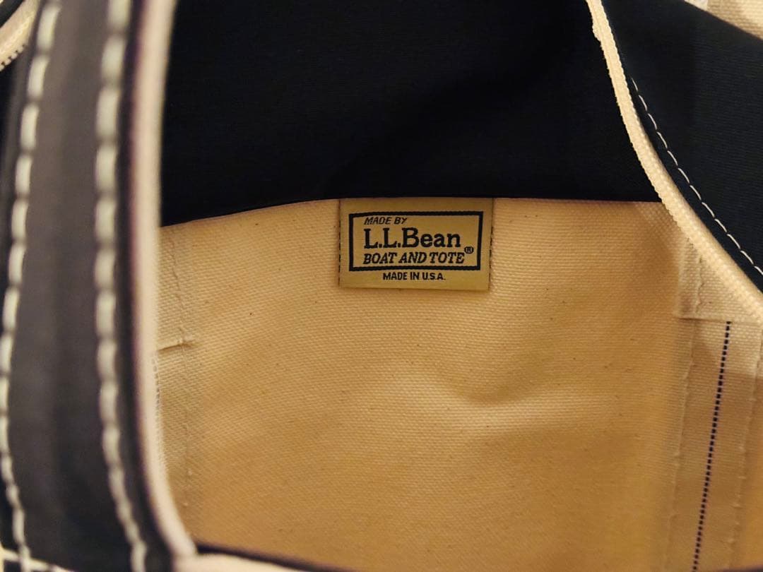 【L.L.Bean】ボート・アンド・トート、ジップ・トップ　ミディアム