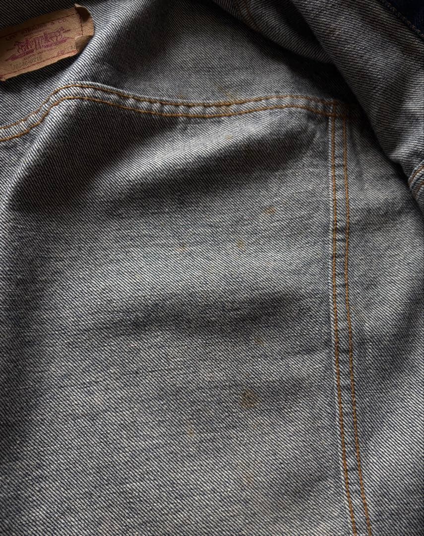 【濃紺】80s Levi’s 70506 デニム ジャケット カナダ製 46