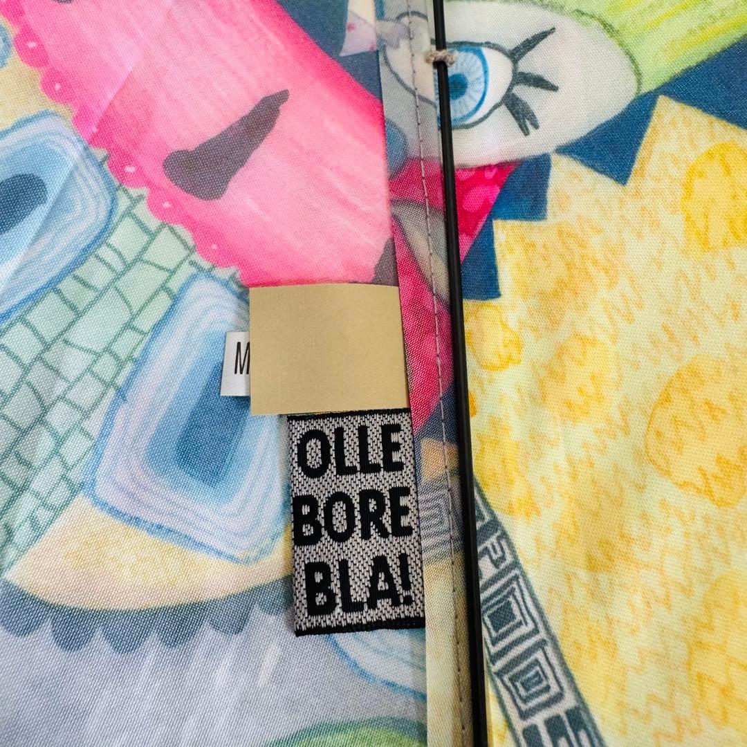 OLLEBOREBLA アルベロベロ 折り畳み傘 雨晴れ兼用 ブタさん　刺繍