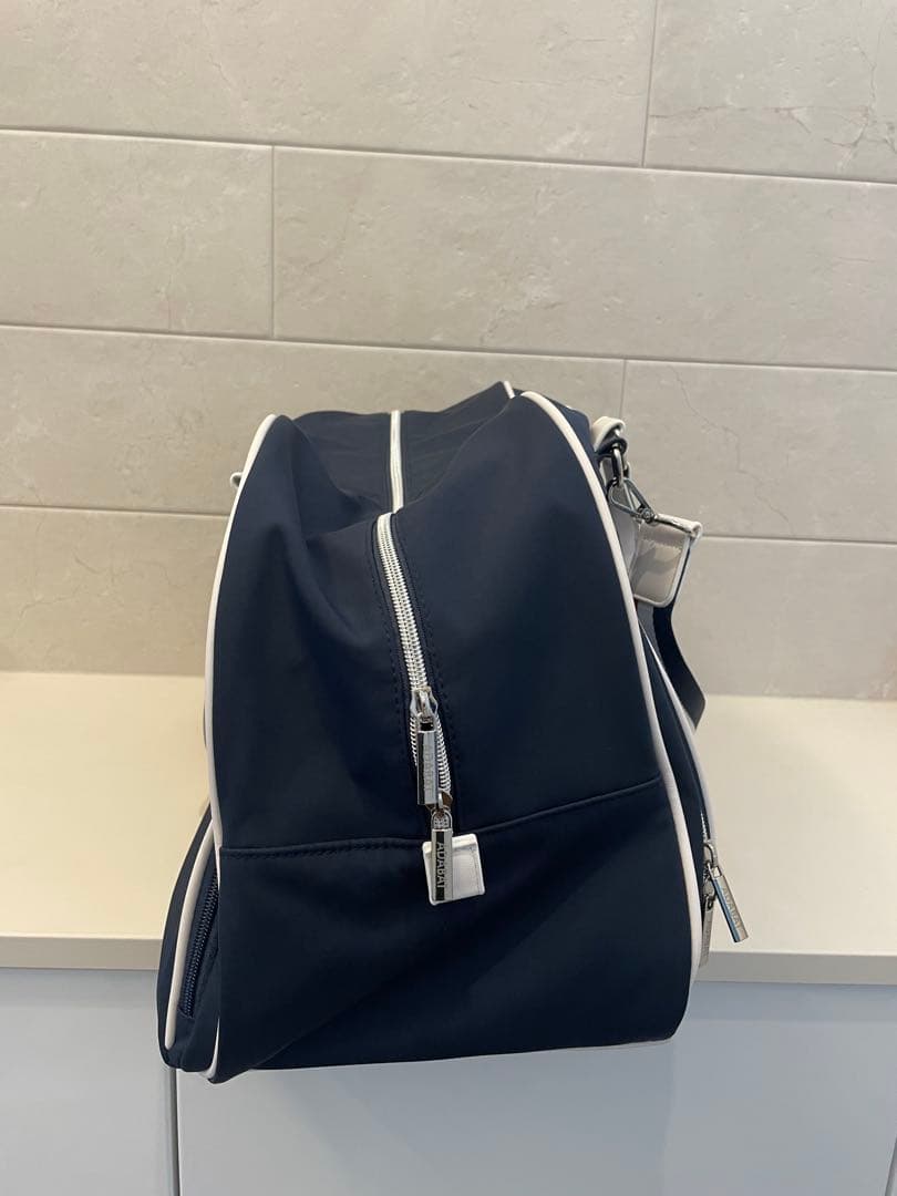 [値下げ交渉可]美品　ADABAT ゴルフバッグ ネイビー　ボストン