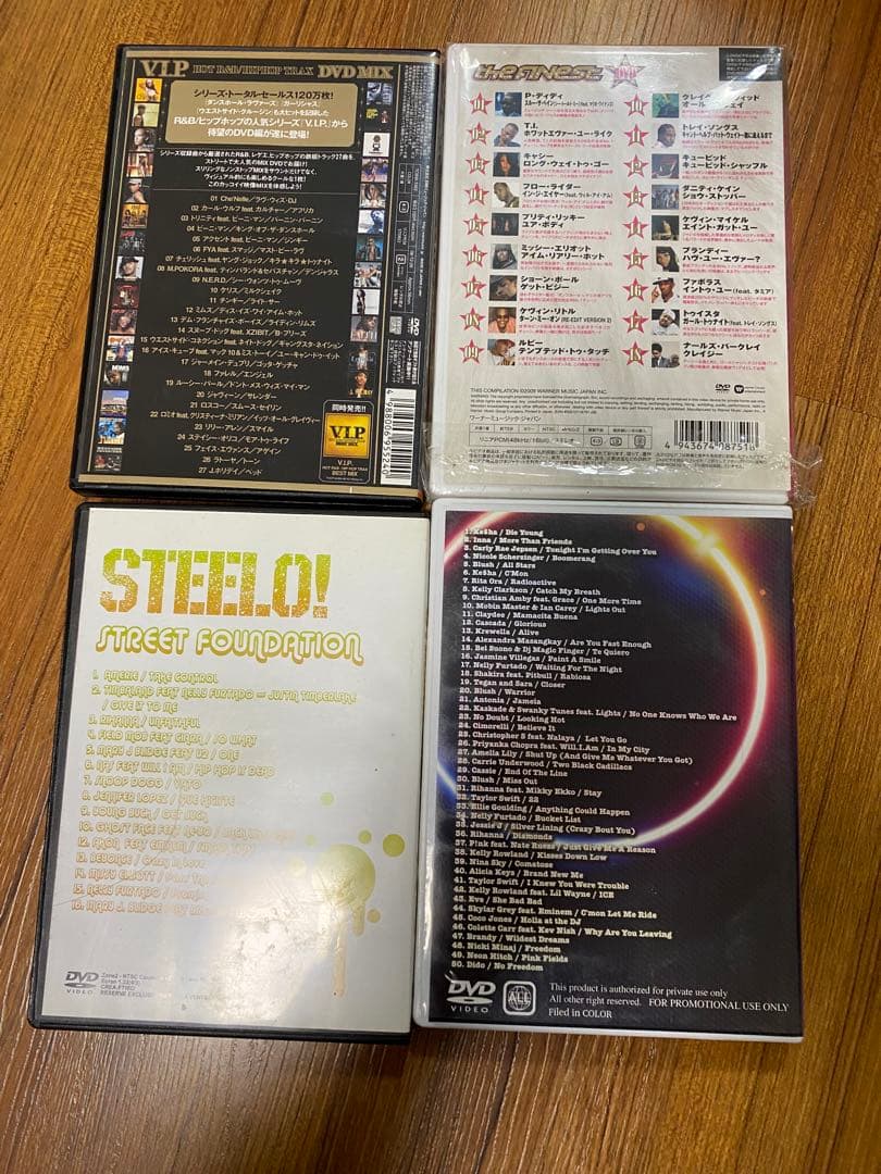 洋楽ミックスDVD4本セット