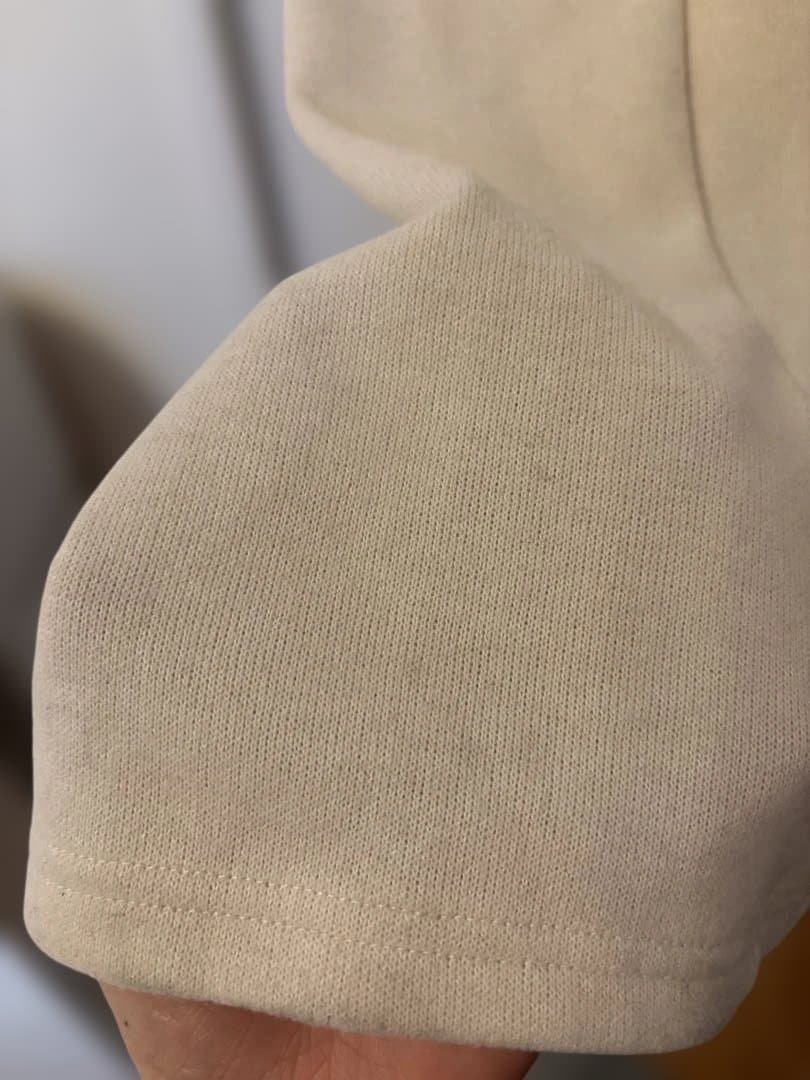AMERI RELAX DRAWSTRING SWEAT DRESSアイボリーM